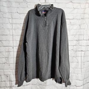 VTG Champion Mens Size XXL Authentic Athletic Apparel ¼ Zip Pullover Sweater